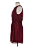 Theme 100% Polyester Solid Burgundy Cocktail Dress Size M - photo 5