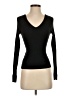 MNG Black Long Sleeve Top Size S - photo 1