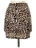 Chocolate Animal Print Brown Tan Casual Skirt Size 4 - photo 2