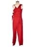 Greylin Solid Red Jumpsuit Size M - photo 2