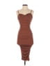 Assorted Brands 100% Nylon Brown Cocktail Dress Size M - photo 1