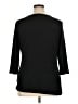 One World Black 3/4 Sleeve Top Size XL - photo 2