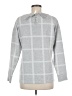 Liz Claiborne Checkered-gingham Gray Pullover Sweater Size M - photo 2