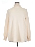 Shein Curve 100% Polyester Ivory Long Sleeve Turtleneck Size 1X - photo 1