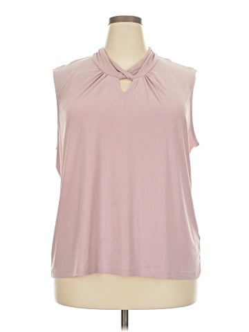 Tahari by ASL Sleeveless Blouse (view 1)
