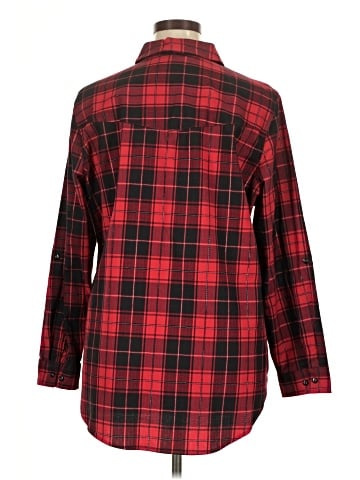 Allison Daley Long Sleeve Button-Down Shirt (view 2)