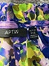 Apt. 9 100% Polyester Floral Purple Short Sleeve Blouse Size XS (petite) - photo 6