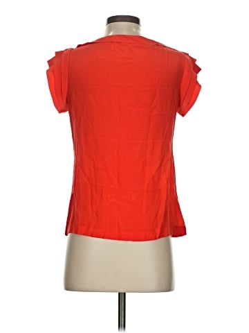 Banana Republic Short Sleeve Silk Top (view 2)