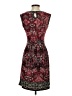 Max Studio Paisley Burgundy Casual Dress Size XS - photo 2