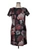 Torrid Print Burgundy Casual Dress Size 1X Plus (1) - photo 1