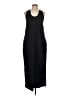 Max Mara Solid Black Casual Dress Size L (estimated) - photo 1