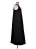 Max Mara Solid Black Casual Dress Size L (estimated) - photo 4