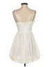 Storia 100% Polyester Hearts White Cocktail Dress Size S - photo 2