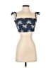 Lulus 100% Rayon Blue Sleeveless Top Size M - photo 1