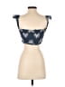 Lulus 100% Rayon Blue Sleeveless Top Size M - photo 2