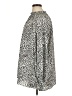 Primark 100% Polyester Animal Print Silver Long Sleeve Blouse Size 16 - photo 5