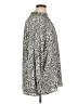 Primark 100% Polyester Animal Print Silver Long Sleeve Blouse Size 16 - photo 4