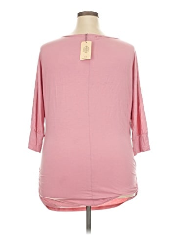 Matchstick 3/4 Sleeve Top (view 2)