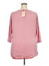 Matchstick Pink 3/4 Sleeve Top Size 3X - photo 2