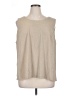 R&M Richards Tan Sleeveless Blouse Size 26 - photo 1