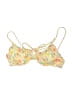tini bikini Paisley Yellow Swimsuit Top Size M - photo 1