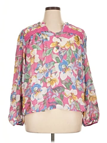 Hope & Harlow Long Sleeve Blouse (view 1)