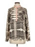 Karlie 100% Polyester Brown Long Sleeve Blouse Size S - photo 1
