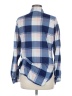 rue21 100% Polyester Plaid Blue Long Sleeve Blouse Size M - photo 2