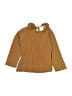 Zara Brown Long Sleeve Blouse Size 2 - 3 - photo 1