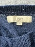 Ann Taylor LOFT Stripes Blue Pullover Sweater Size XL - photo 7