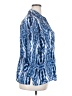 AK Anne Klein 100% Polyester Blue 3/4 Sleeve Blouse Size 18W - photo 4