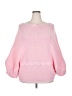 Shein Curve 100% Polyester Pink Pullover Sweater Size 2X - photo 1