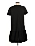 Zara 100% Polyester Solid Black Casual Dress Size M - photo 2