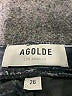 AGOLDE Metallic Black Blue Casual Pants Size 26 waist - photo 6