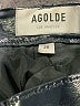 AGOLDE Metallic Black Blue Casual Pants Size 26 waist - photo 7