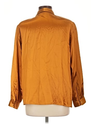 Mark Shale Long Sleeve Silk Top (view 2)