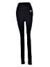 Women's Best Hearts Black Yoga Pants Size S - photo 1