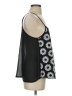 Cecico 100% Polyester Black Sleeveless Top Size S - photo 4