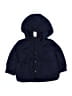 H&M 100% Polyester Solid Blue Snow Jacket 6-9 MO / 9 MO - photo 1