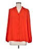 Hobbs London 100% Polyester Orange 3/4 Sleeve Blouse Size 6 - photo 1