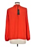 Hobbs London 100% Polyester Orange 3/4 Sleeve Blouse Size 6 - photo 2