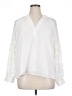 Vince Camuto 100% Polyester White 3/4 Sleeve Blouse Size XL - photo 1