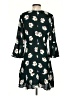 JOA 100% Polyester Floral Green Casual Dress Size XS - photo 2