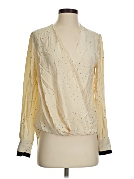 Rag & Bone Long Sleeve Silk Top