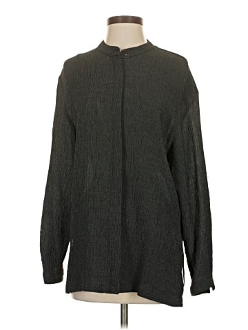 Eileen Fisher Long Sleeve Button-Down Shirt (view 1)