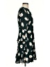 JOA 100% Polyester Floral Green Casual Dress Size XS - photo 4