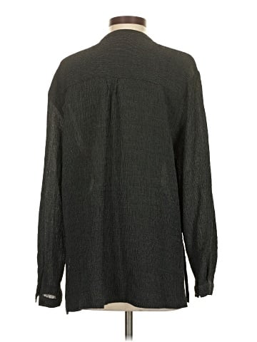 Eileen Fisher Long Sleeve Button-Down Shirt (view 2)