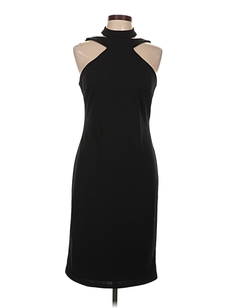 Pre-owned Bebe Cocktail Dress In Black