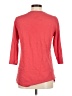 L.L.Bean 100% Cotton Red 3/4 Sleeve Top Size M - photo 2