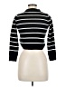H&M 100% Acrylic Stripes Black Turtleneck Sweater Size 8 - 10 - photo 2